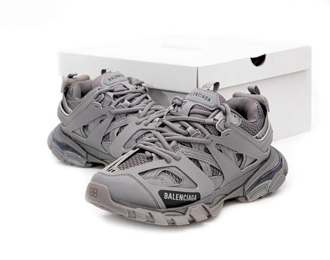 36р 37р Кросівки Balenciaga Track сірі серые кросовки баленсиага