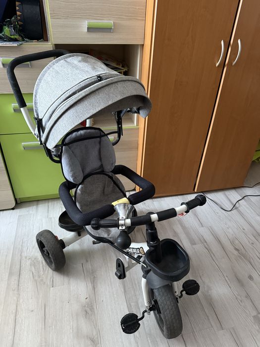 Wozek 3w1 rowerek plus lozeczko