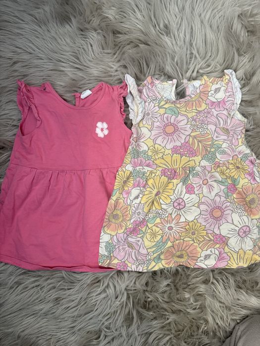 Mega paka ubrań dla dziewczynki na lato rozmiar 80
