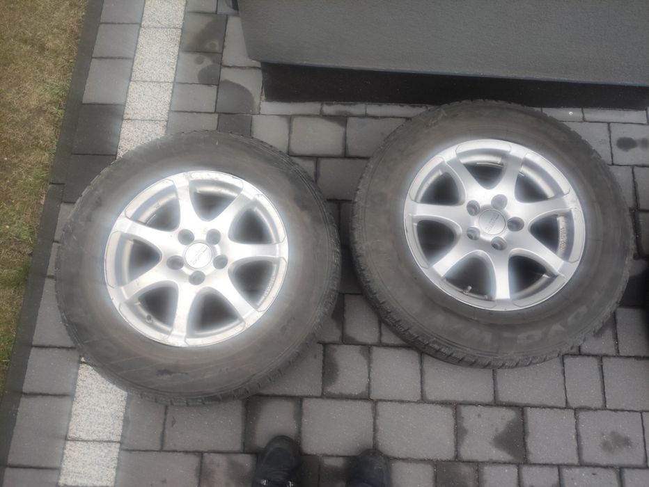 Koła 16 alufelgi ANZIO + opony 4 szt.