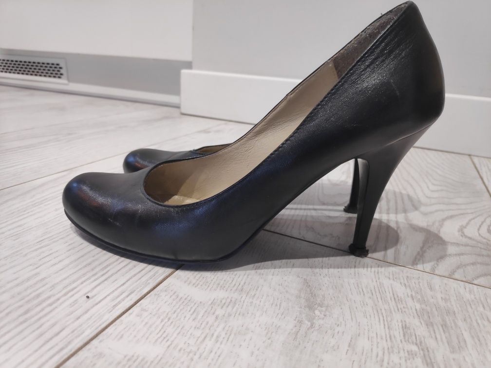 Buty szpilki czarne Ryłko 37,5