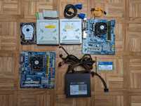 Płyta Gigabyte GA-M61PME-S2P + AMD Athlon X2 240 2.8GHz + zasilacz