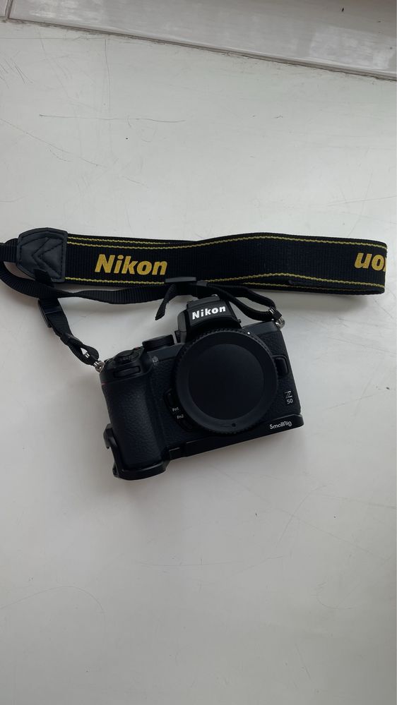 Nikon z50 + монтажная пластина SmallRig