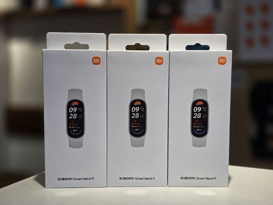 Xiaomi Smart Band 9 mi band 9 Silver Black (BHR8340GL)