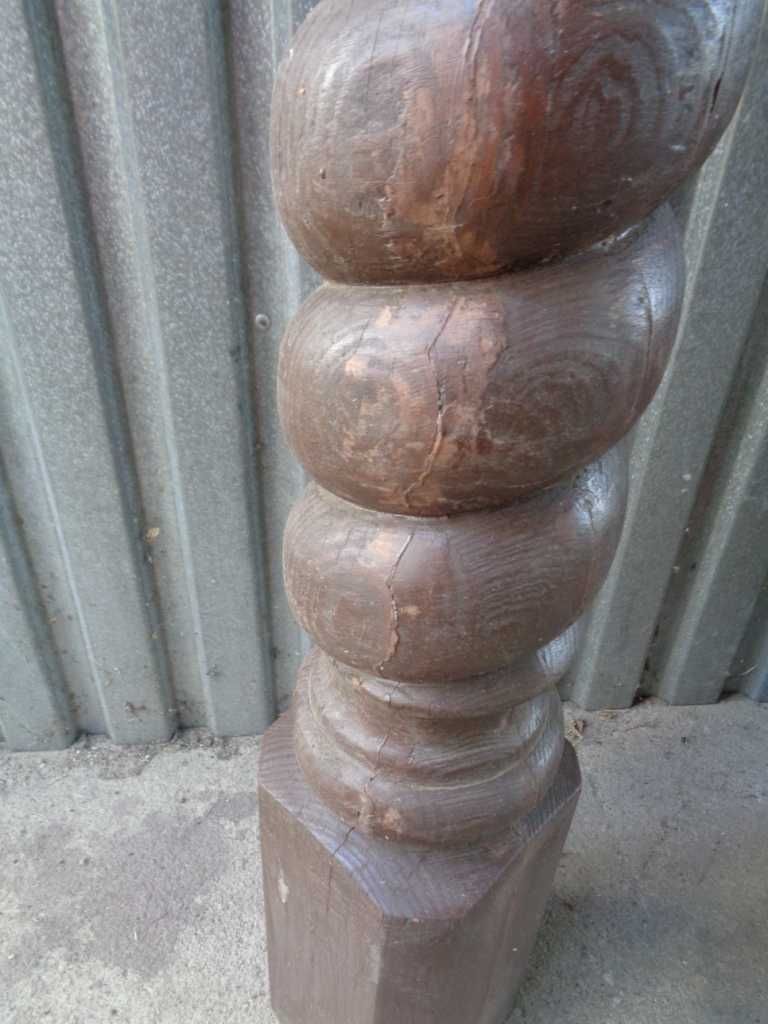 Kolumna drewniana słup -do odnowienia
