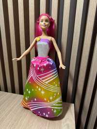 Барби принцесса Barbie радужное синяие, Барби с розовыми волосами