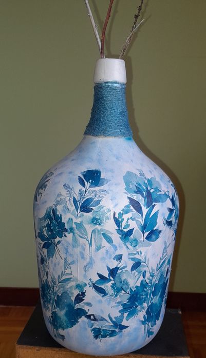 Garrafão artesanato pintado à mão