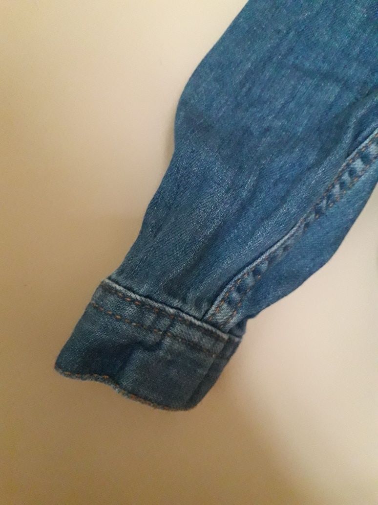 Katana kurtka jeans dziecięca dziewczynka H&M r. 68 cm