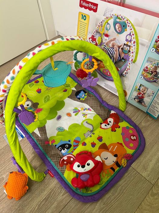 Розвиваючий килимок Fisher Price 3 в 1