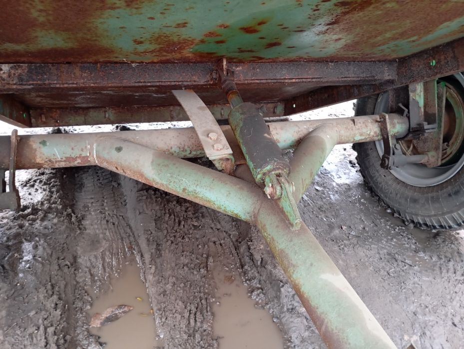 Причіп по мінітрактора tz4k14, т-25, мототрактора Дтз самоскид чеський