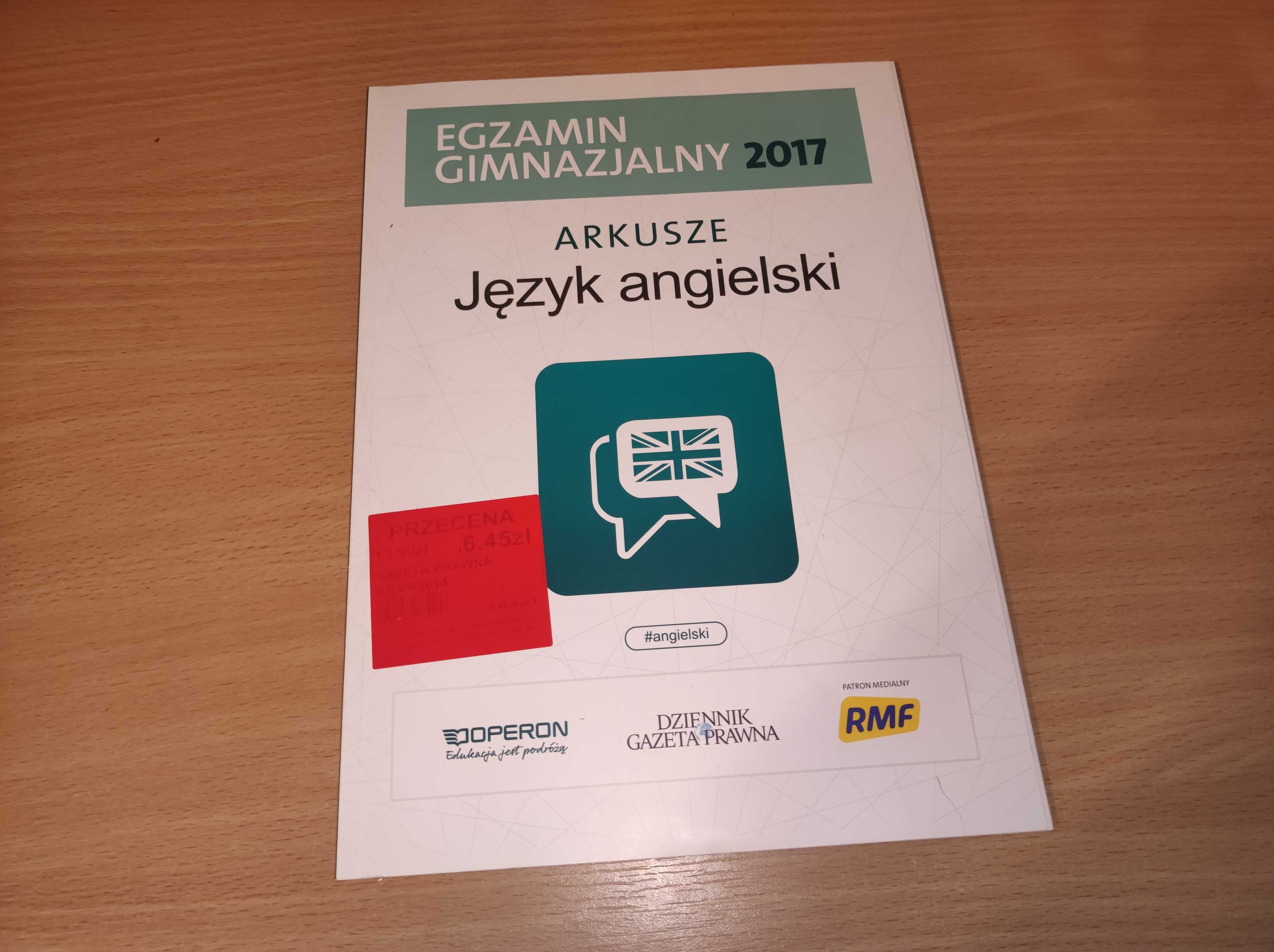 Egzamin gimnazjalny - arkusze j. angielski