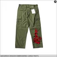 Maharishi embroidered dragon snopants cargo карго штани