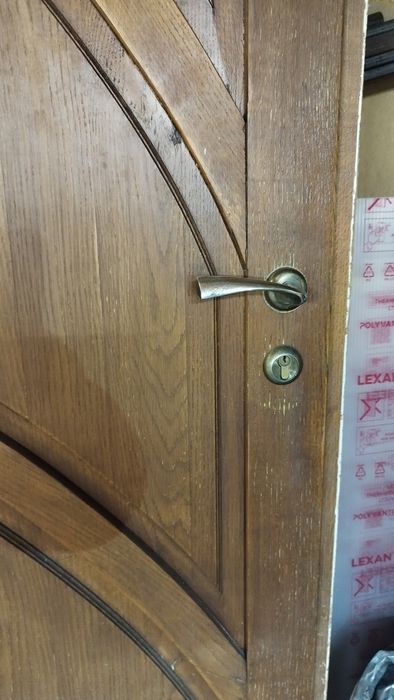 Drzwi dębowe 100/210  po demontażu