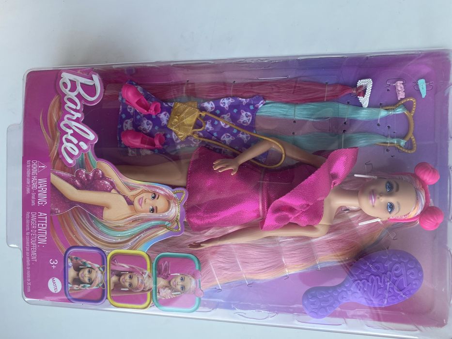 Barbie з пасмами волосся