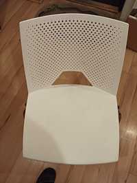 Białe Krzesło Biurowe