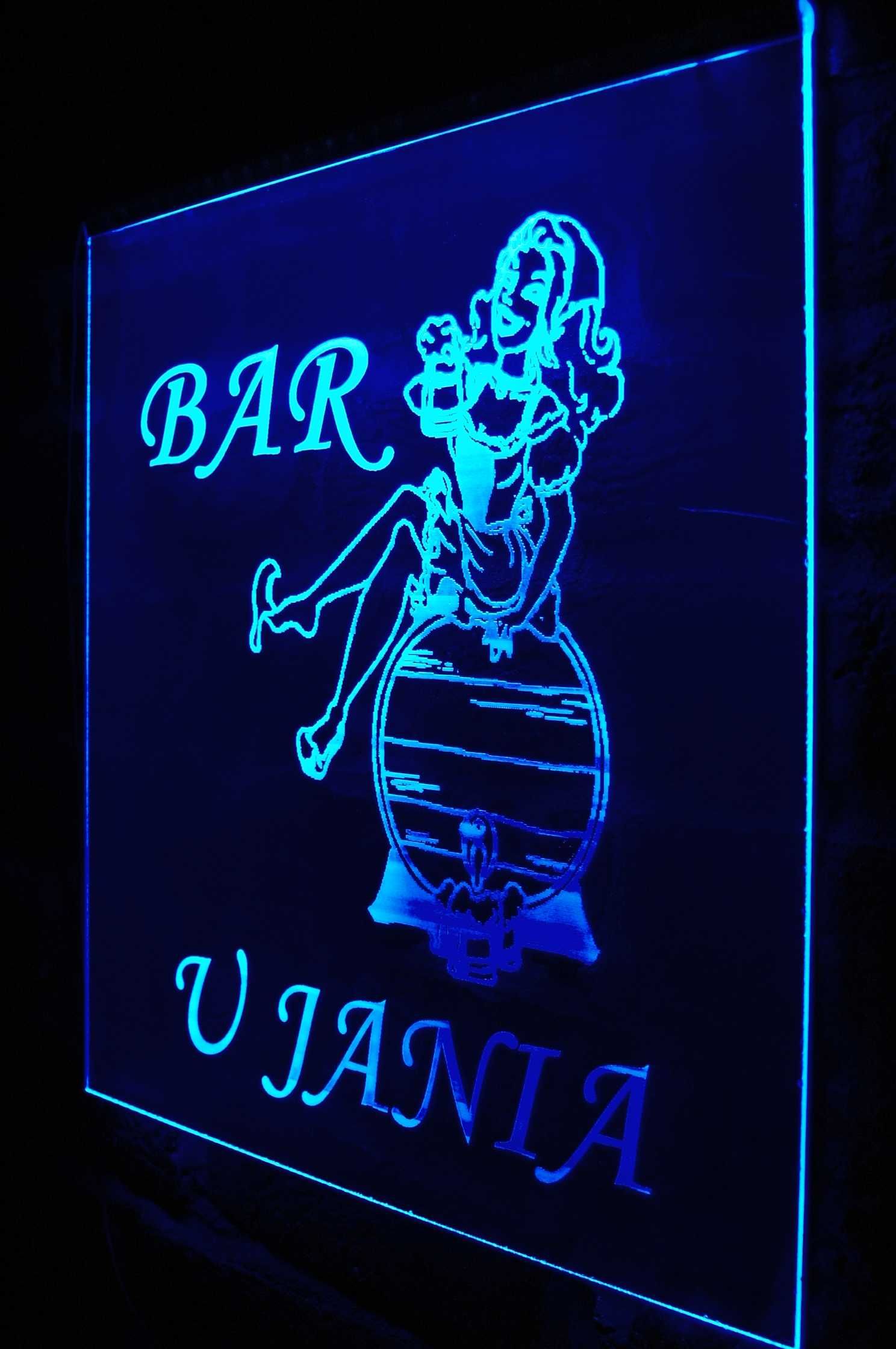 neon szyld reklama led diody cafe pub piwo restaur
