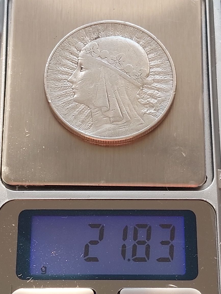 Монета срібна 10 злотих 1933 р., Польща, Ядвіга
Срібло, проба 750
