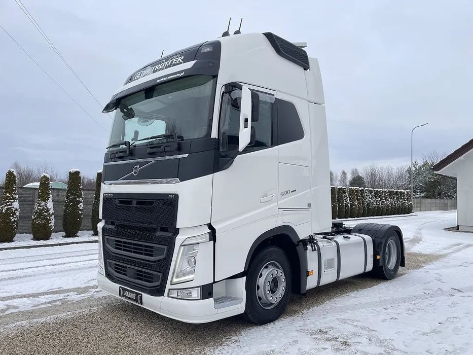 Volvo FH 500 XXL / STANDARD / PIERWSZA REJ.2019 R./ FULL WYPOSAŻENIE / SALON / XENON / LED / CLIMA STACJONARNA / DUŻE KOTŁY / ZŁOTY KONTRAKT / STAN JAK NOWY /  Jeden Właściciel / Bezwypadkowy / Serwisowany / Rej.2019 r./ VIN KB