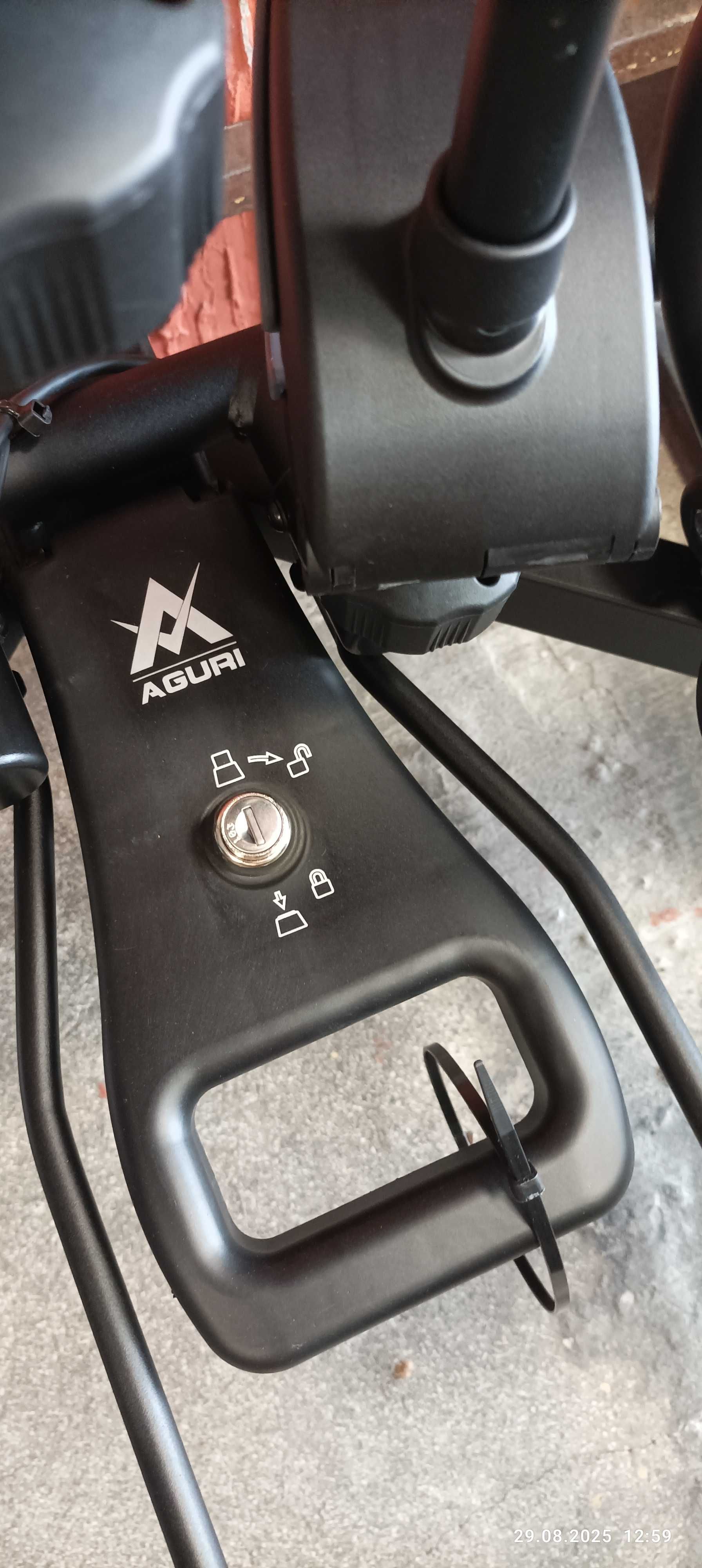 platforma bagażnik uchwyt rowerowy na hak Aguri Active Bike PRO czarna