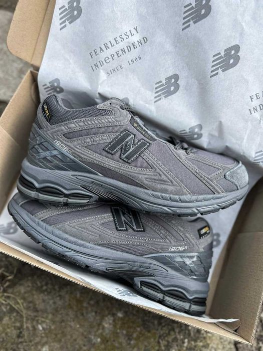 ХУТРО! New Balance 1906R Gore-Tex Grey Black Fur 41 42 43 44 45 46