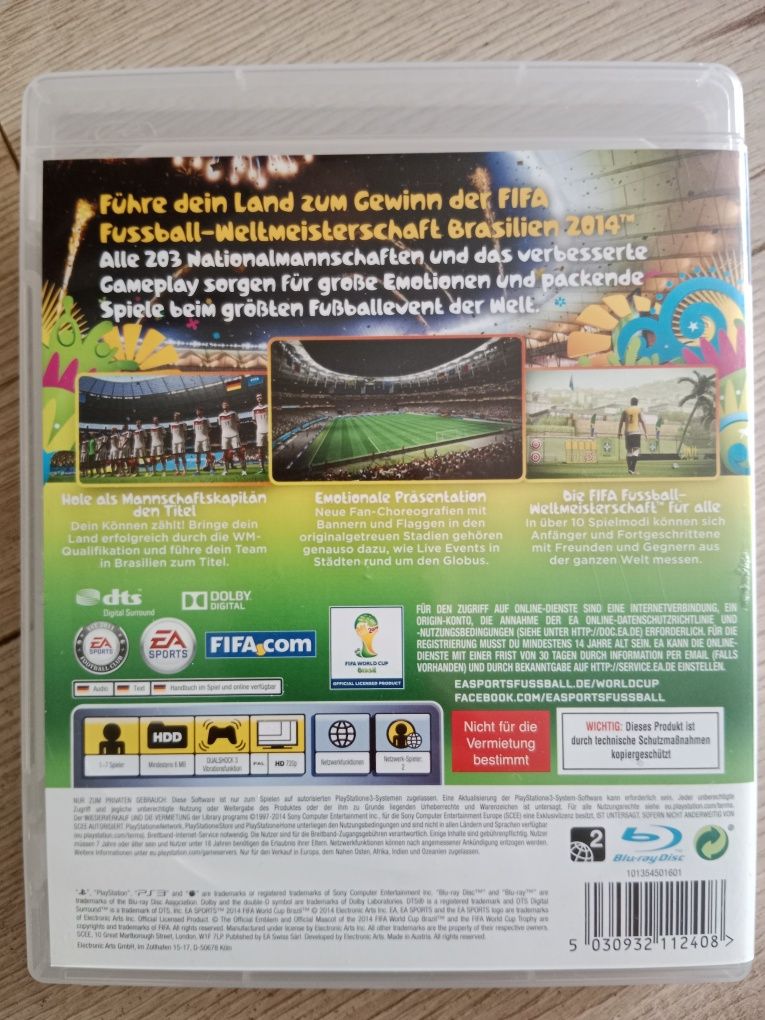 FIFA Fussball Brazilien 2014 Ps3
