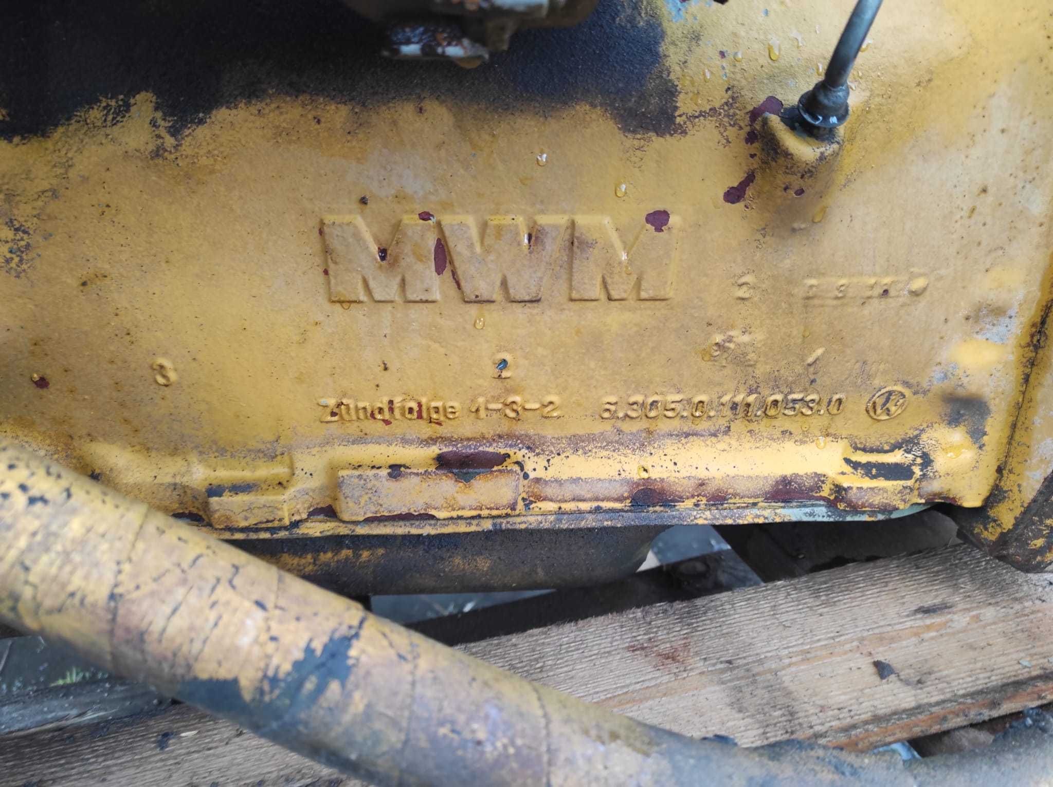 Silnik MWM D308.3 fendt renault deutz