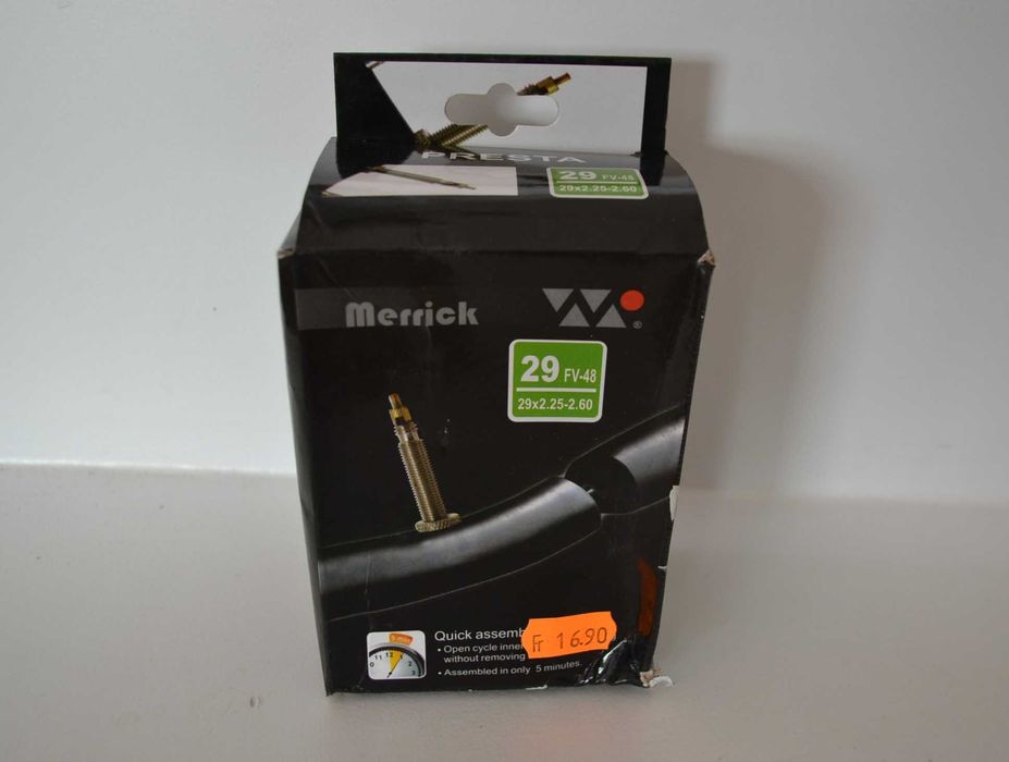 Dętka rowerowa Merrick snake - bez ściągania koła - rozmiar 29'' AV FV