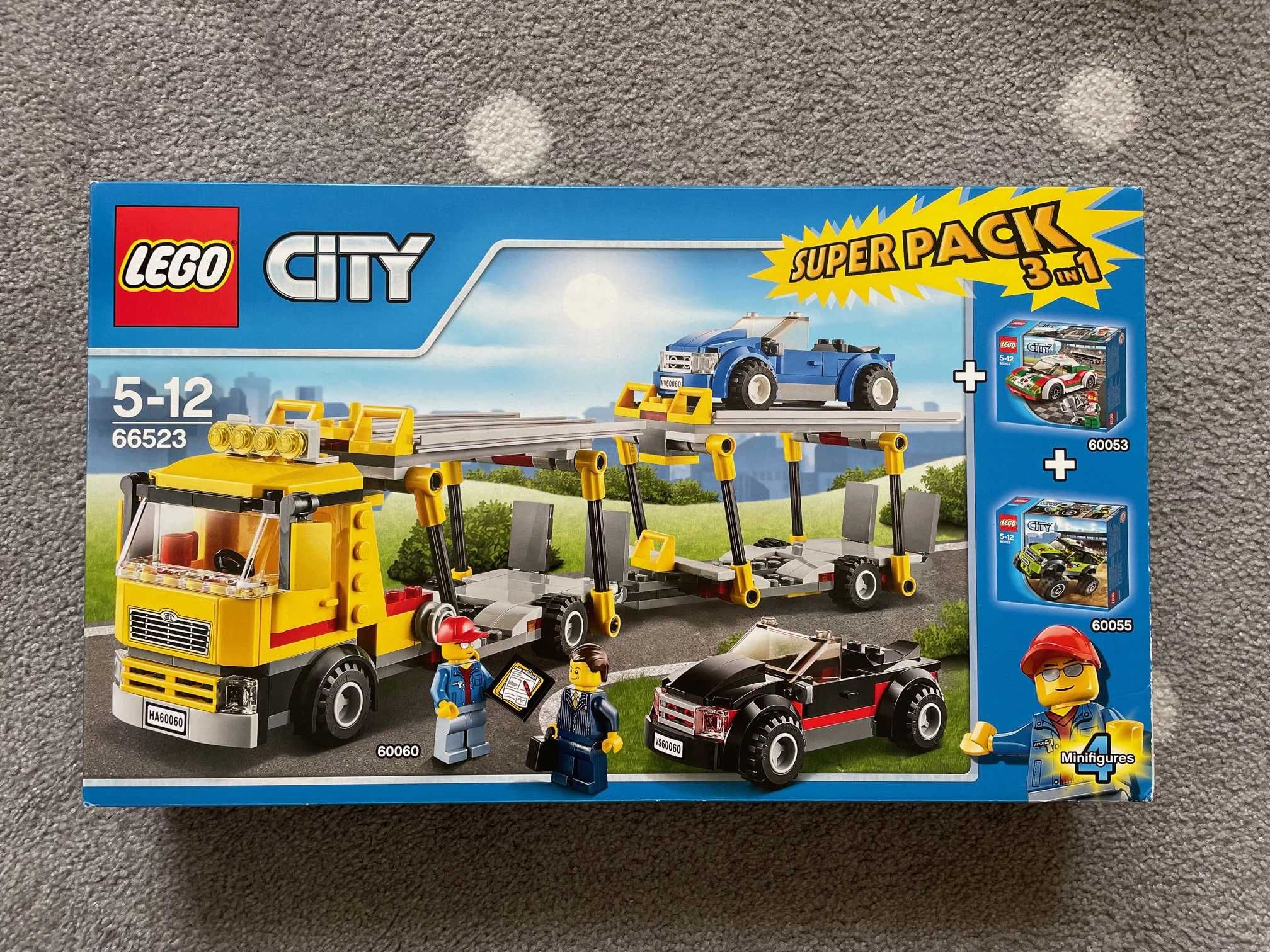 LEGO City 66523 - Super Pack 3 em 1 - NOVO e Selado