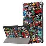Etui na Tablet Samsung Galaxy Tab A 8.0" Klapka Magnetyczne Graffiti