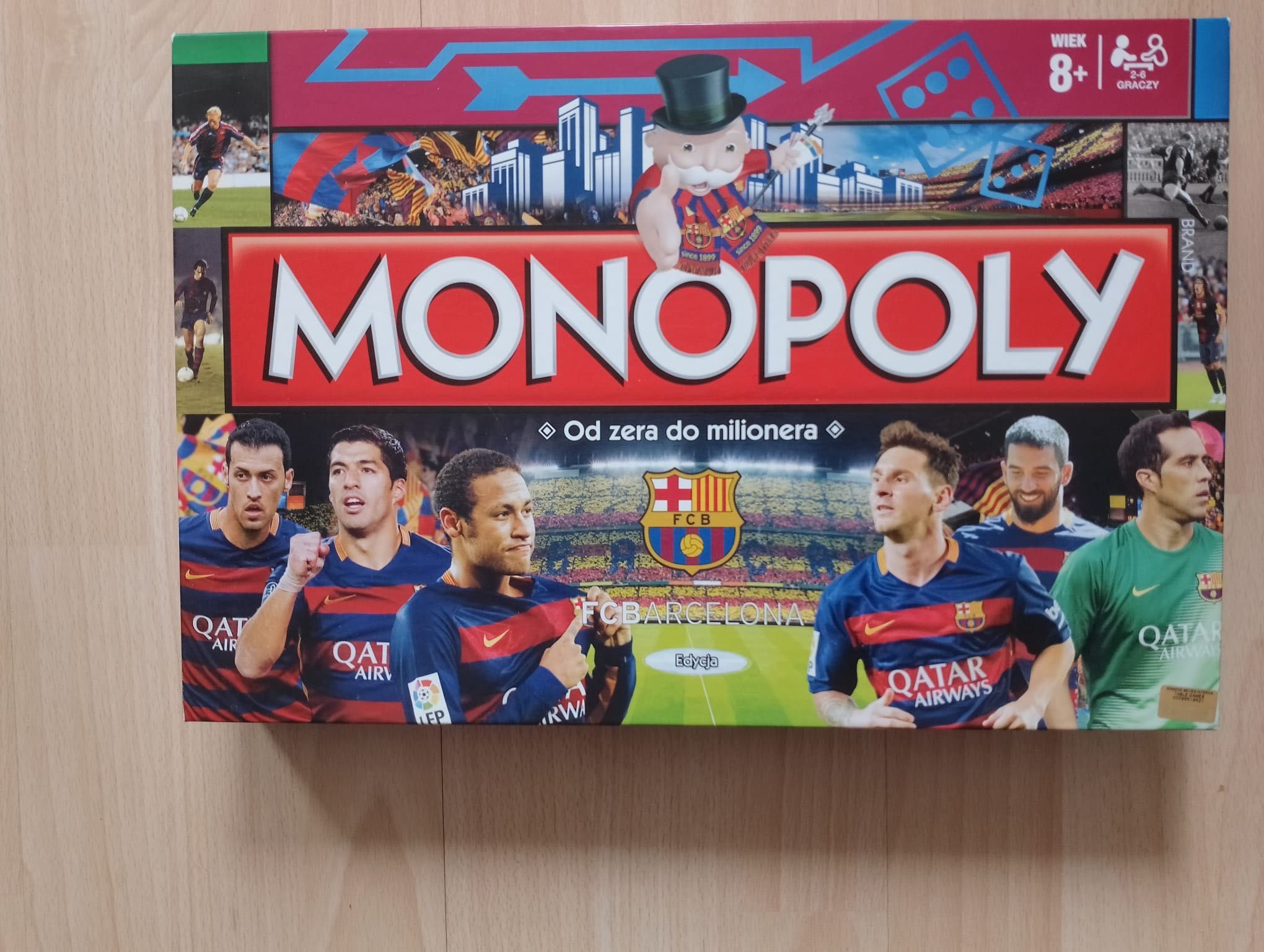 Monopoly Barcelona jak nowa praktycznie