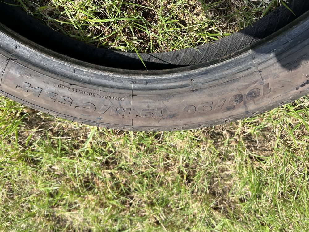 Opony motocyklowe tył 180/70/b15 przód 100/90/19