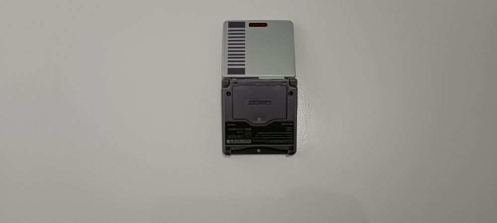 Gameboy advance sp versão nes mais um jogo