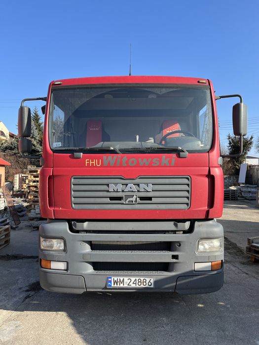 Man Tga 26.360 HDS Hiab 144 B 6x4 niski przebieg