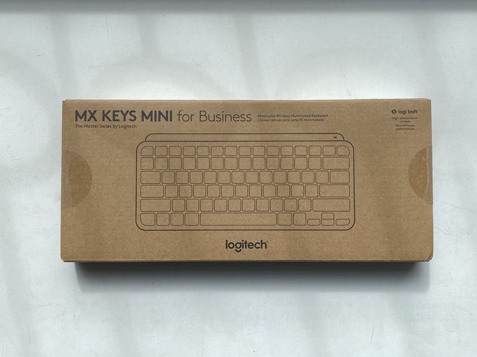 Безпровідна Logitech MX Keys Mini for Business (Graphite) US / ANSI