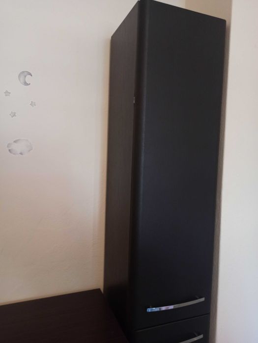 Slupek wenge ciemnobrazowy