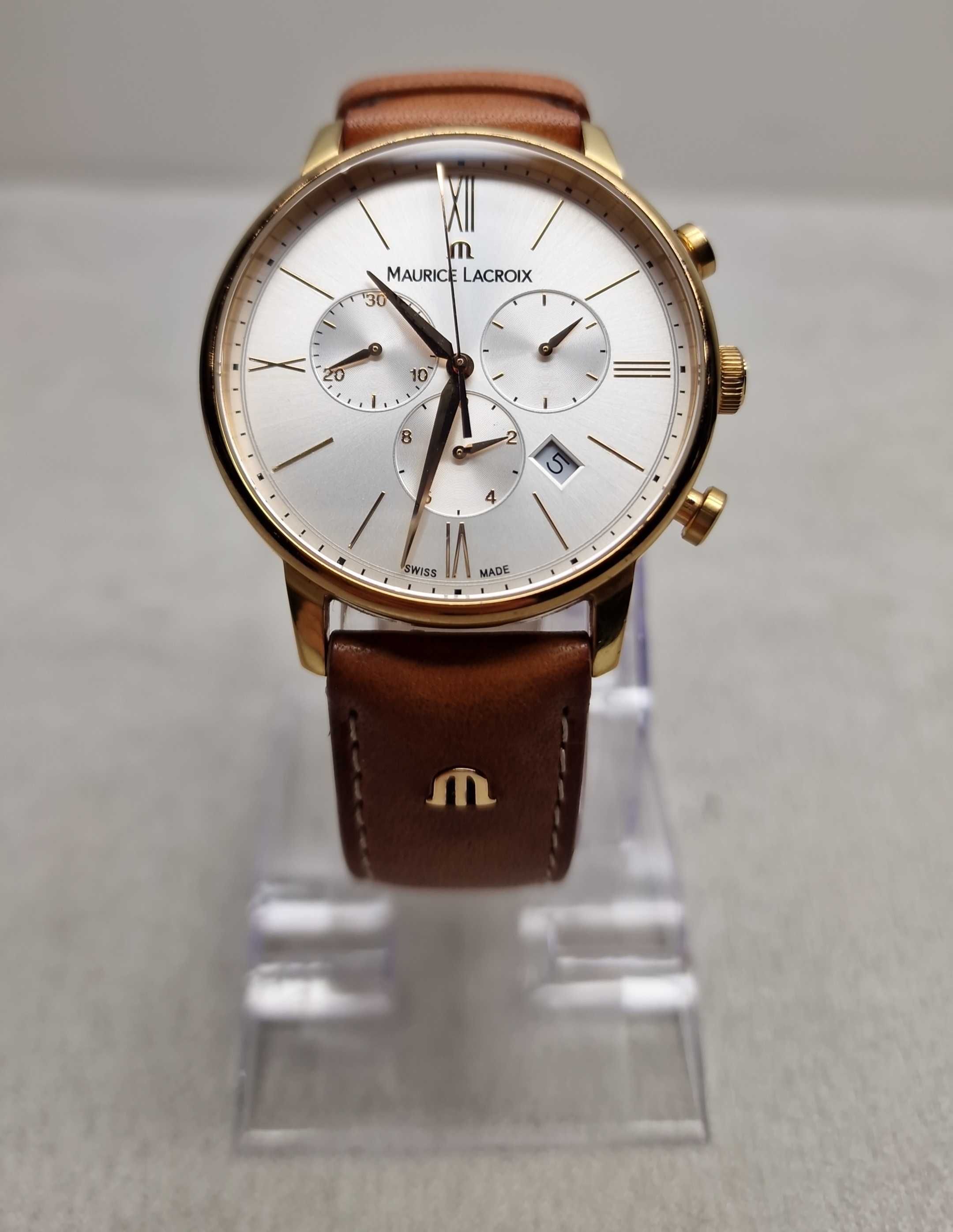 Elegancki  Klasyczny  Zegarek MAURICE LACROIX AW 28243 EL1098