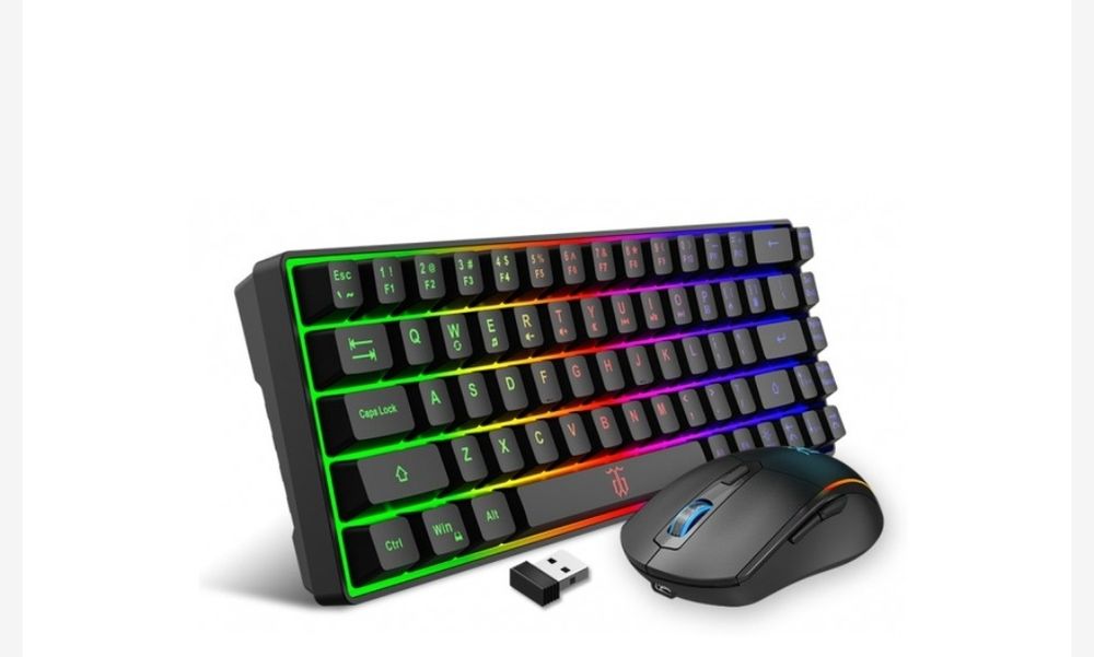 Комплект бездротовий клавіатура та миша Snpurdiri KW68