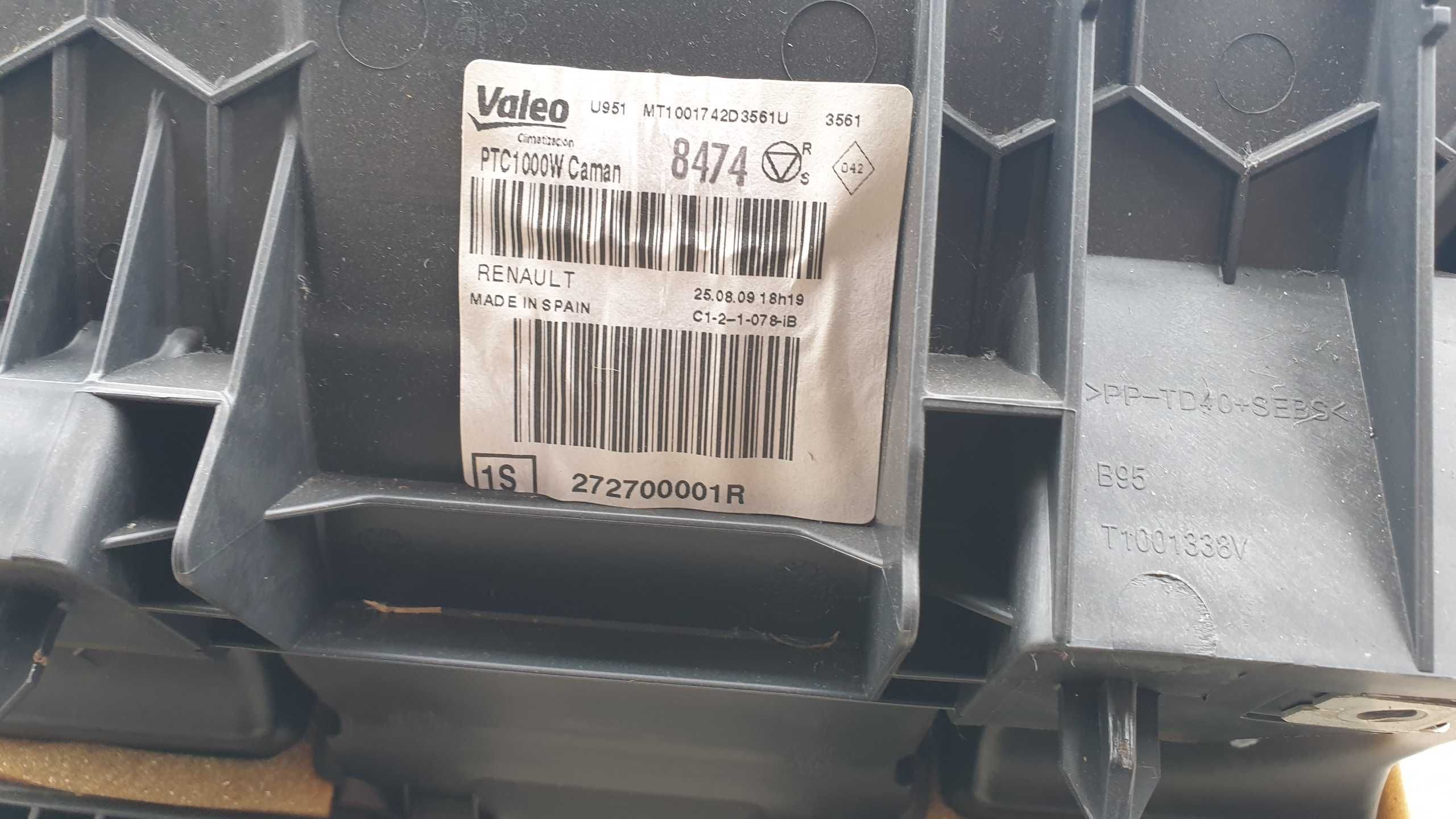 Renault megane III 3 nagrzewnica dmuchawa nawiewu kombajn