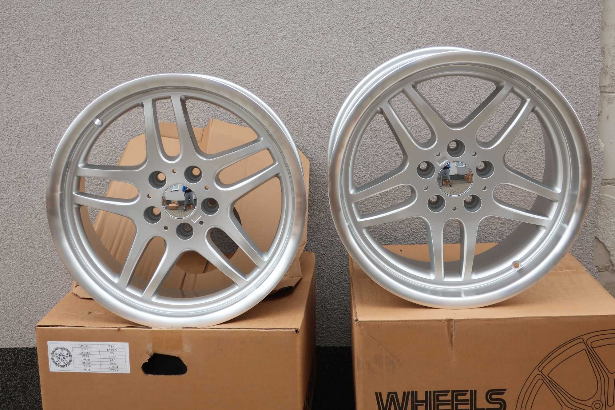 felgi 18 5x120 8/9,5 styling 37 BMW E39 E32 E34 E38 E31 rant replika