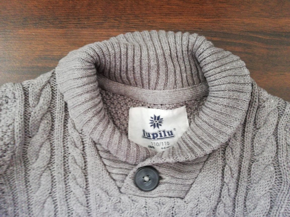 Sweter sweterek elegancki Lidl Lupilu 110/116 4/6 lat