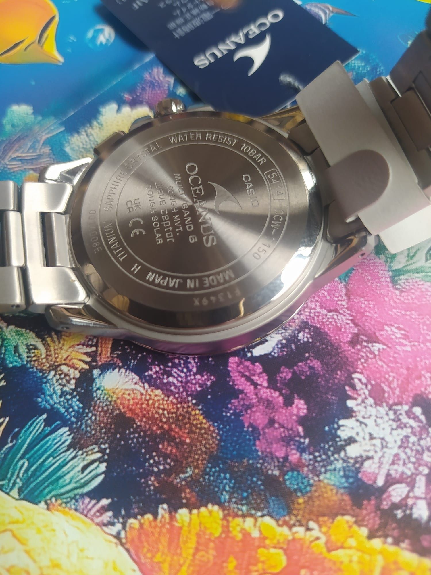 *NOVO* Casio Oceanus OCW-T150-2AJF JDM e feito no Japão 41.3mm