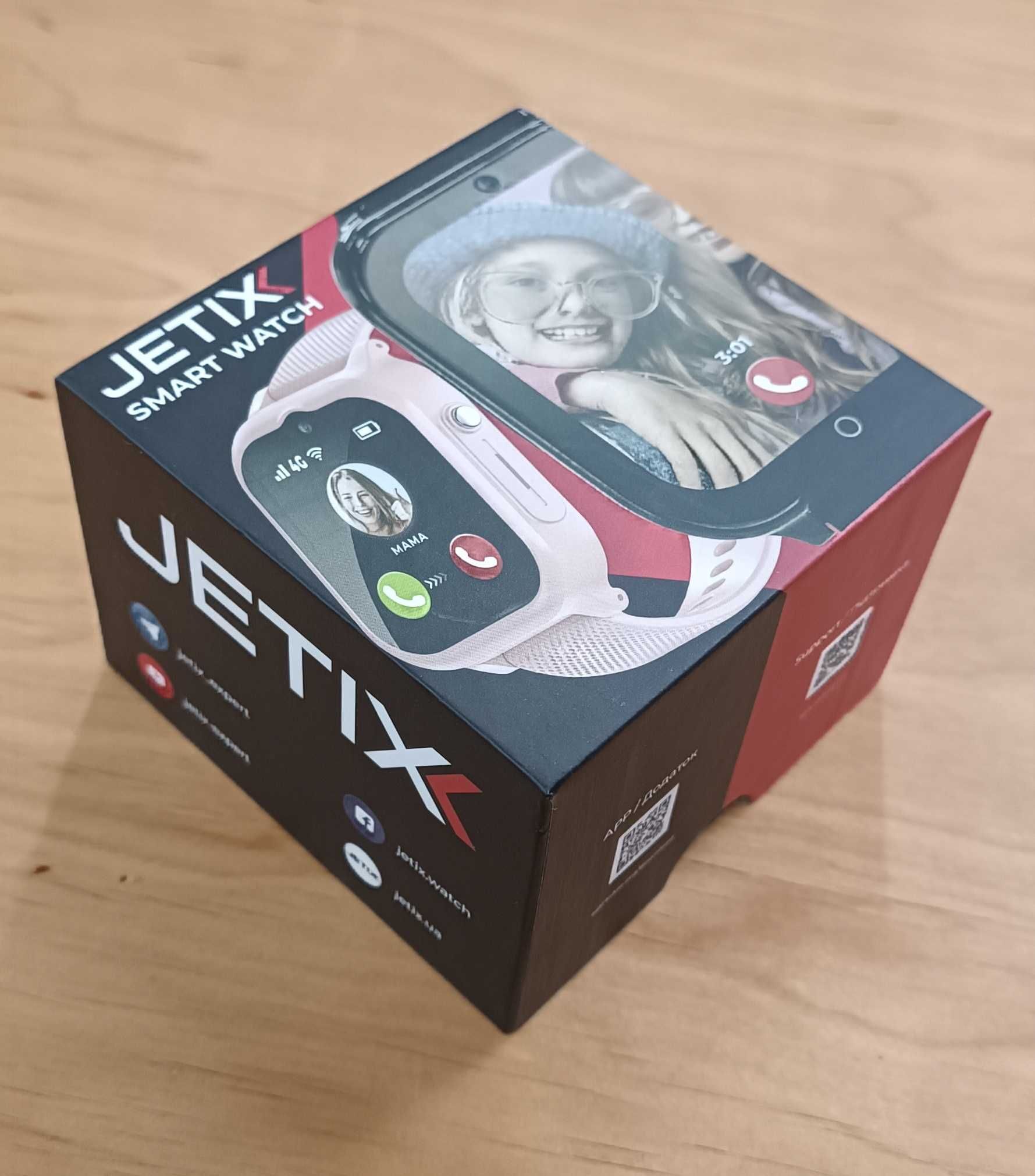 Дитячий смарт-годинник Jetix DF100 Pro Kids 4G Pink