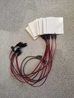Painel EL Panel Tape 5cm x 5cm Neon Back Light Board 12V DC Inverter