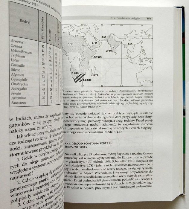 GEOGRAFIA ROŚLIN, Jan Kornaś, Anna Medwecka-Kornaś, UNIKAT!