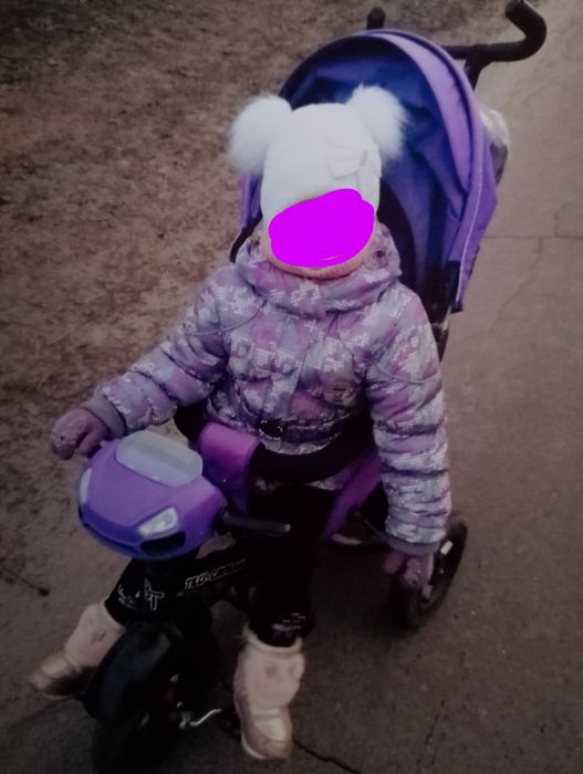 Куртка зима на дівчинку