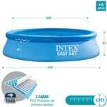Piscina nova da Intex
