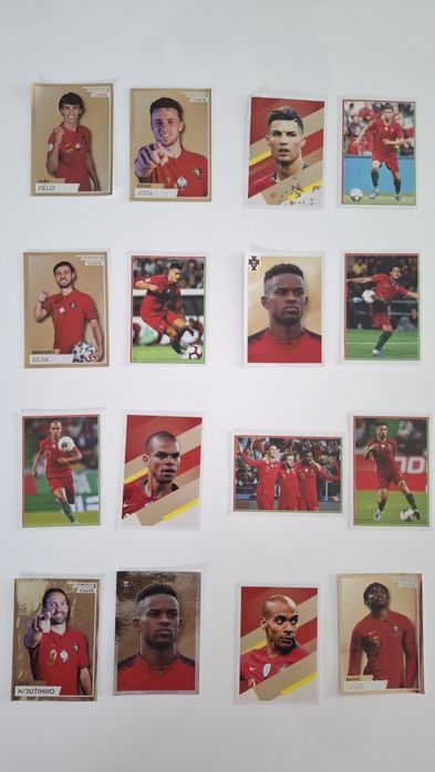 Cromos de Futebol - Coleção Fome de Vencer - Continente