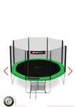 Trampolina 250cm 8ft najmocniejsza i najgrubsza konstrukcja ocynkowan
