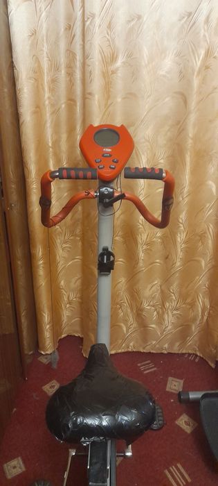 Велотренажер, велосипед