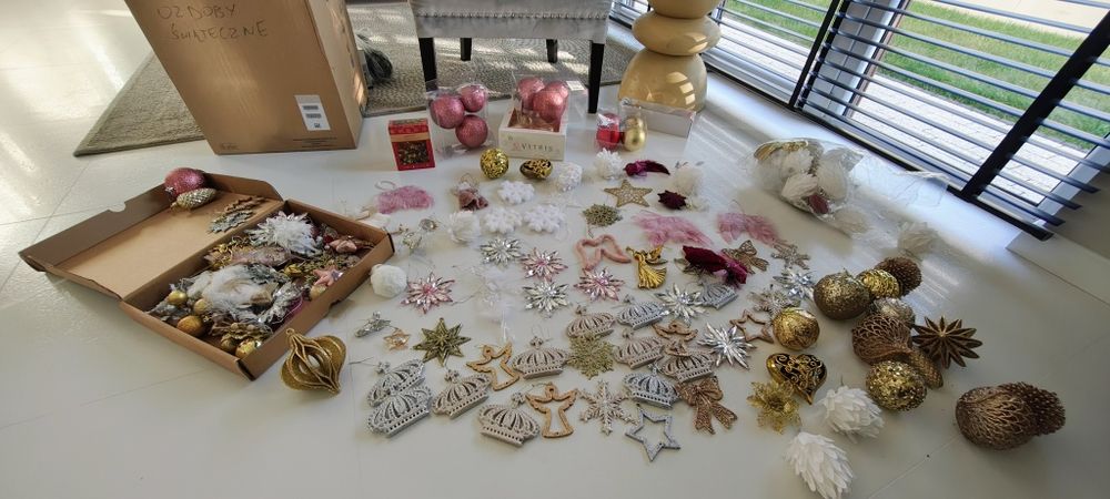 Ozdoby świąteczne Duży karton! Okazja!